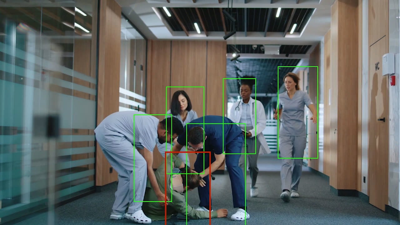 Fall detection demo