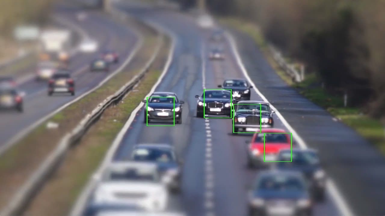 Lane violation detection demo