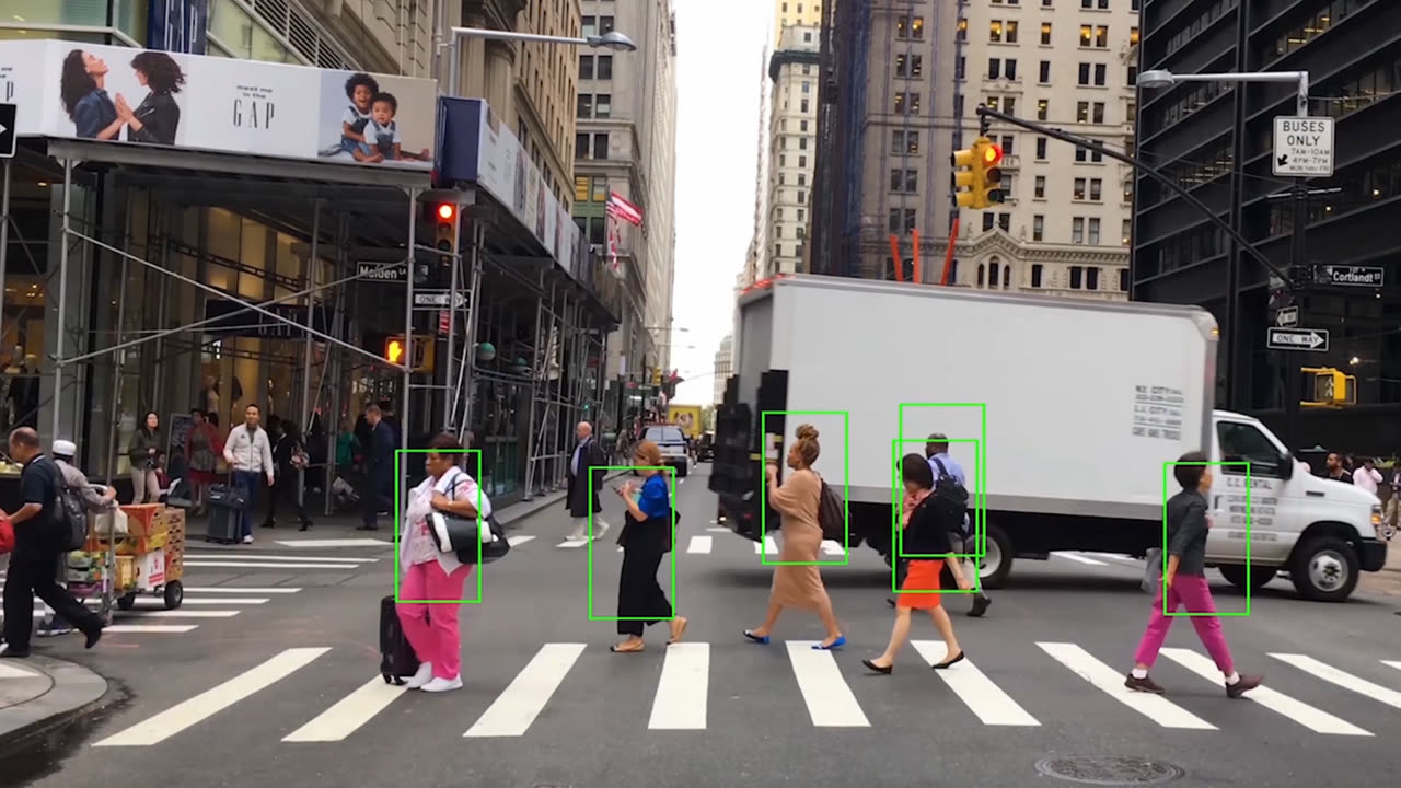 Pedestrian tracking demo