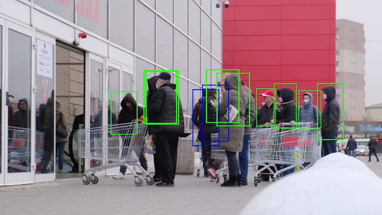 Entry/exit demographics demo